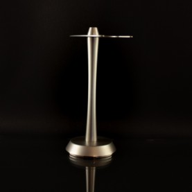 Support double blaireau et rasoir inox Halmont