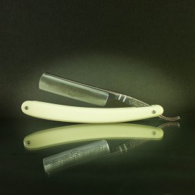 Rasoir Coupe-chou Le Grelot 6/8 chasse plastique blanc