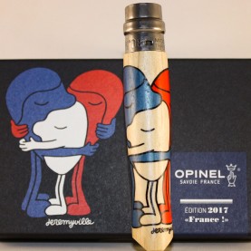 COUTEAU OPINEL PLIANT N°8 "FRANCE" BY Jeremyville