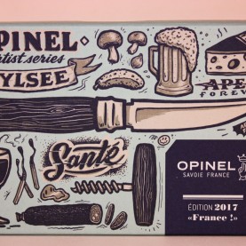 COUTEAU OPINEL PLIANT N°8 "FRANCE" BY RYSLEE