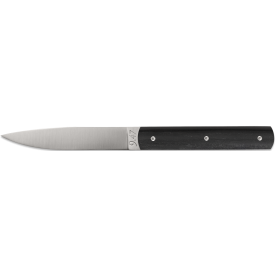 Coffret Perceval Couteau 9.47de table ébène et fourchette
