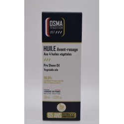 Huile de rasage OSMA pour Planète rasoir