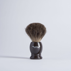 Blaireau Plisson marron nacré