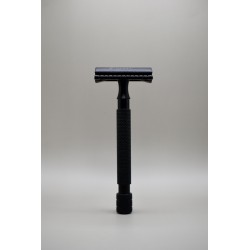 Rasoir de sûreté acier noir mat