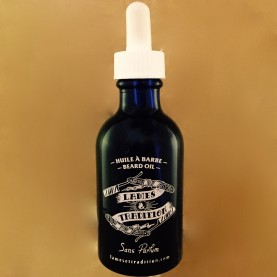 Huile  à barbe  lames et tradition 50ml – Sans parfum