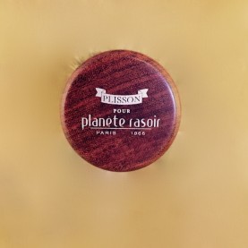 Blaireau "Planète Rasoir" bubinga poils gris de Chine