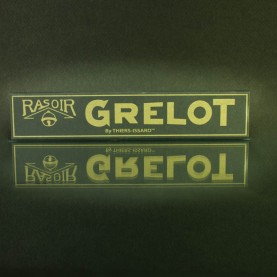 Rasoir Coupe-chou Le Grelot, 5/8eme chasse Ebene